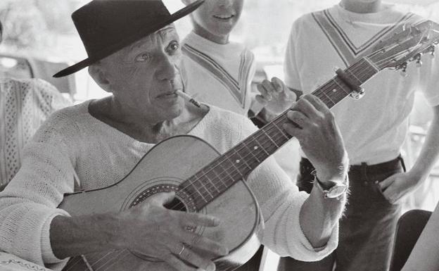 Fotografía de Pablo Picasso. 