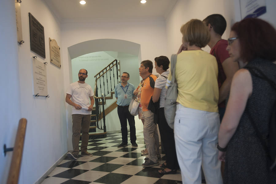 La Casa Natal, el Centre Pompidou Málaga y la Colección del Museo Ruso ofrecieron, con la entrada gratuita, diversas actividades entre las ocho de la tarde y la medianoche y diez grados menos que en la calle dentro de la iniciativa 'Noche en el Museo'.