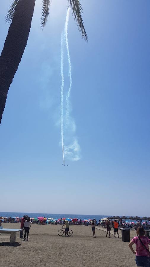 Las aeronaves se preparan para el espectáculo del domingo 29