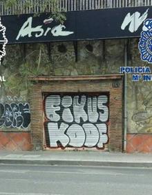 Imagen secundaria 2 - Detienen a cuatro de los grafiteros más activos de Málaga