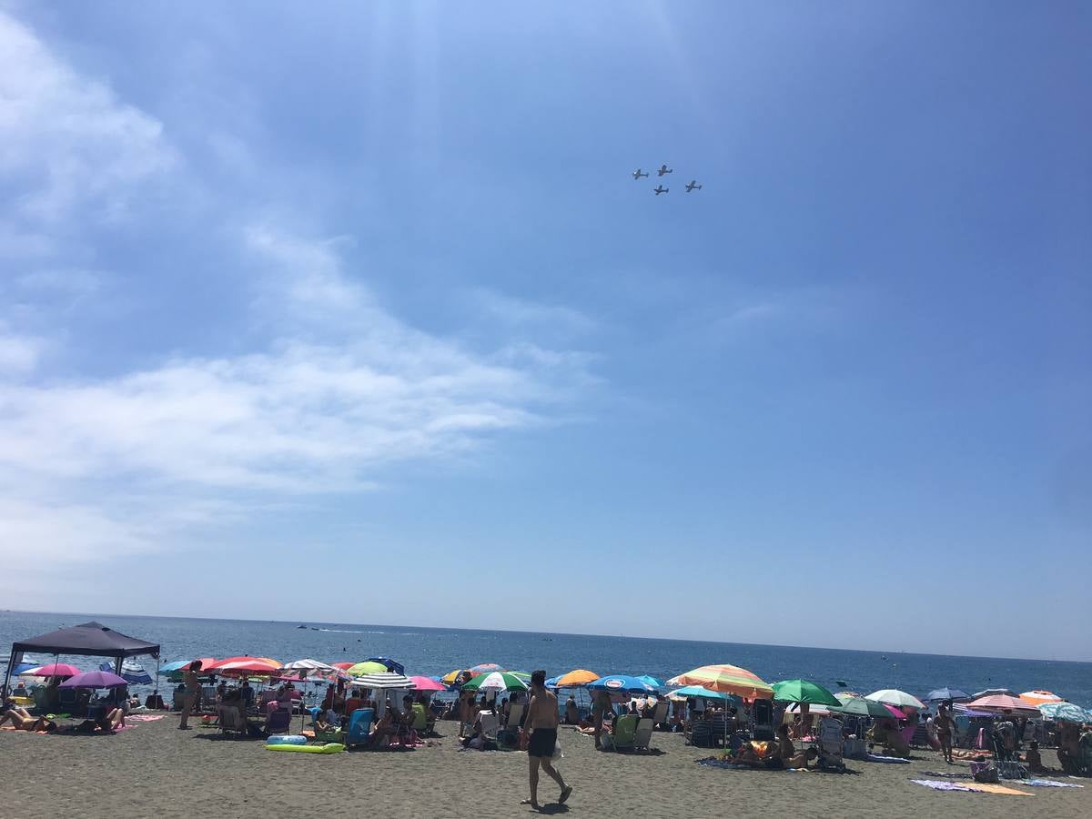 Entrenamiento de este sábado en Torre del Mar.