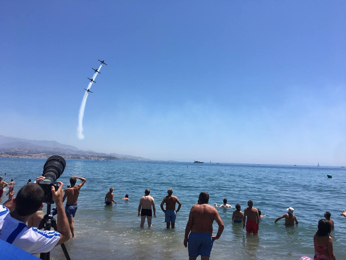 Entrenamiento de este sábado en Torre del Mar.