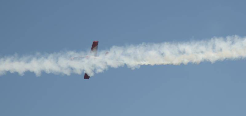 Torre del Mar acoge este festival aéreo internacional con 40 aeronaves de cuatro países diferentes 