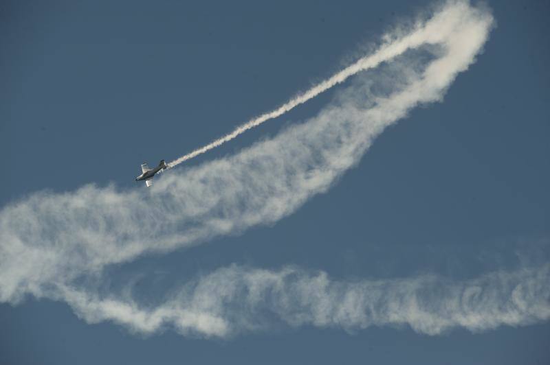 Torre del Mar acoge este festival aéreo internacional con 40 aeronaves de cuatro países diferentes 