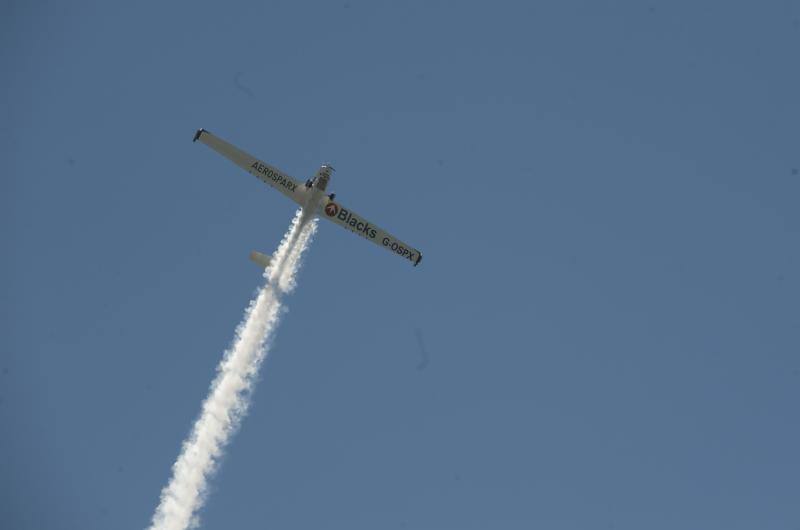 Torre del Mar acoge este festival aéreo internacional con 40 aeronaves de cuatro países diferentes 