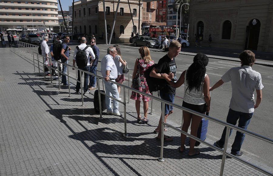 Segunda jornada de huelga en Málaga del sector 