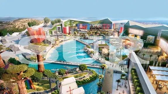 Recreaciones de cómo será el nuevo centro comercial de Torremolinos, el más grande de Andalucía. 