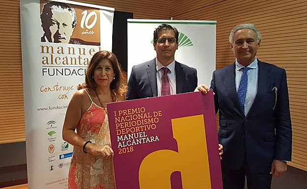 Gemma del Corral, Rafael Muñoz Zayas y Antonio Pedraza.