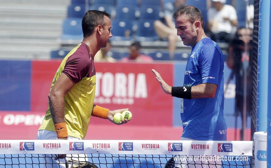 Recopilatorio de imágenes de los cruces de la ronda de dieciseisavos de final de Cervezas Victoria Open Mijas correspondiente al World Padel Tour.