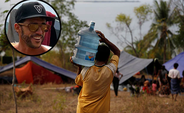 Pablo Martín, el ángel malagueño del terremoto de Indonesia