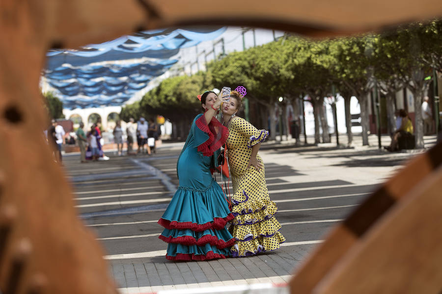 Fotos: Las mejores imágenes del primer domingo de la Feria de Málaga 2018