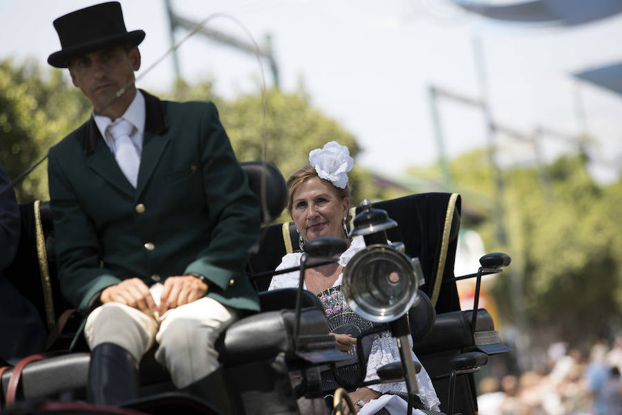 Fotos: Las mejores imágenes del primer domingo de la Feria de Málaga 2018