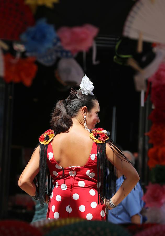 Fotos: Las mejores imágenes del primer domingo de la Feria de Málaga 2018