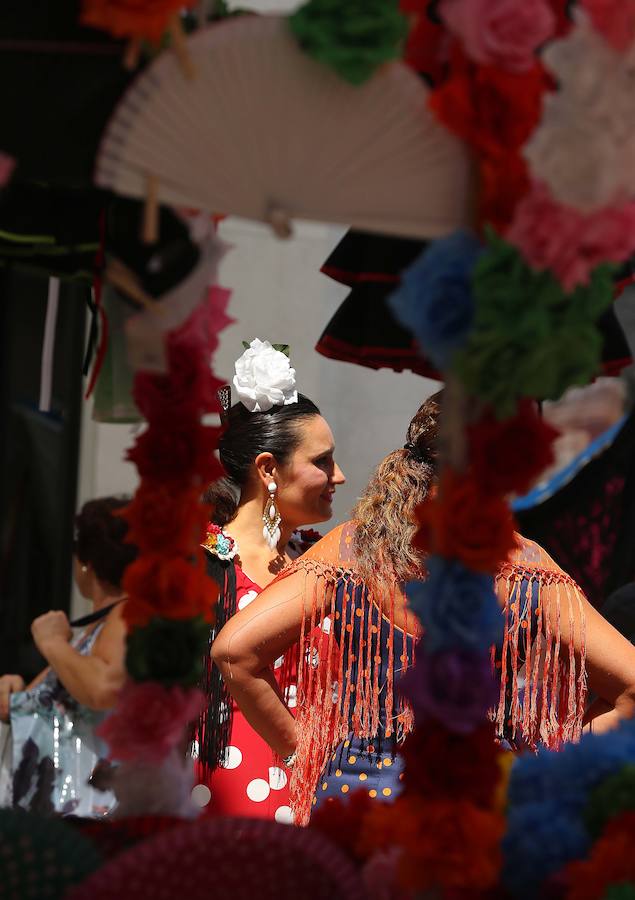 Fotos: Las mejores imágenes del primer domingo de la Feria de Málaga 2018