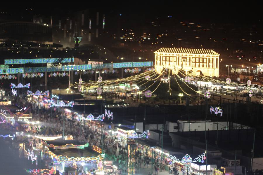 Fotos: Las mejores imágenes del primer domingo de la Feria de Málaga 2018