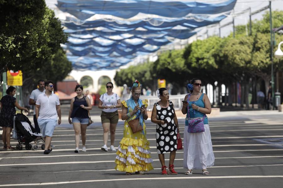 Fotos: Las mejores imágenes del primer domingo de la Feria de Málaga 2018