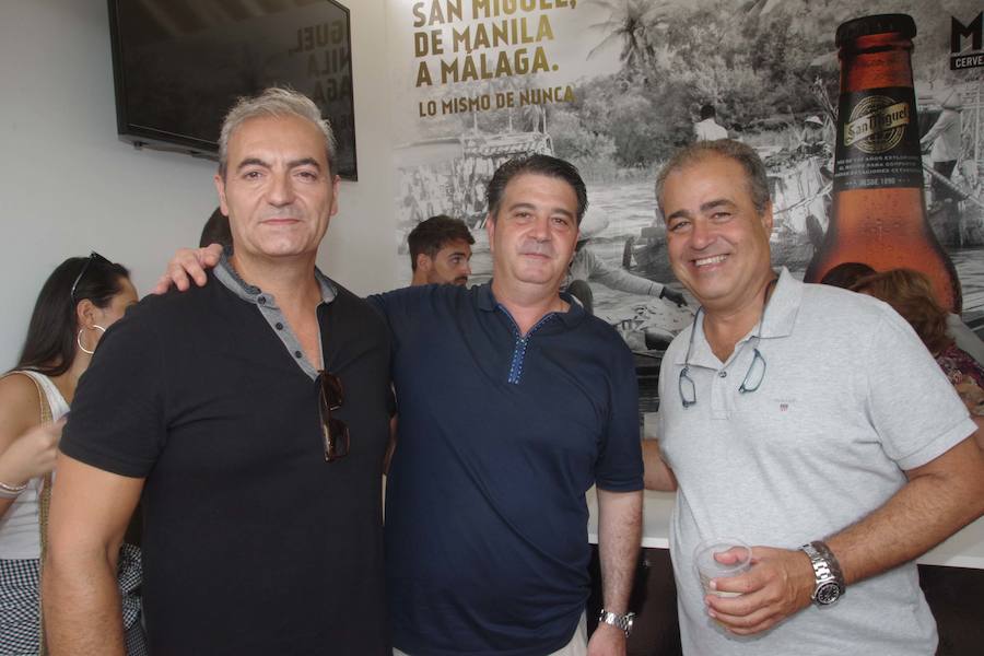 José Giménez, Salvador Ros y Miguel de Hoyos.