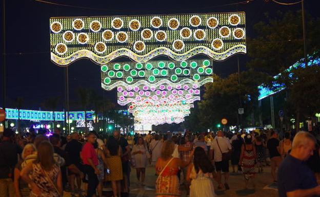 Feriantes, en la primera noche en el real.