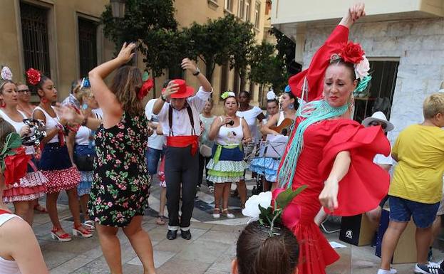 La feria más tradicional en un domingo tranquilo