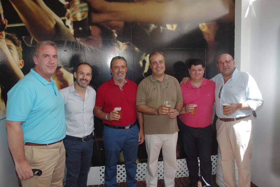 Dionisio Martín, Eduardo Díaz, Desiderio Martín, Miguel de Hoyos, José Jurado y Juan José Gómez.