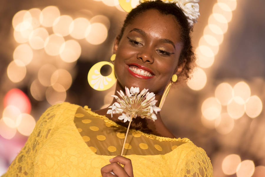 Paloma Burgueño Franco y Edgar Benítez Villodres fueron coronados anoche como los más bellos de la capital durante la tradicional gala celebrada en la portada del Real de Cortijo de Torres