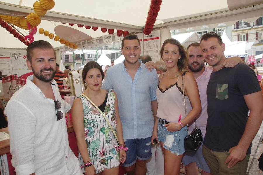 Carlos Vicioso, Silvia Gámez, Jesús Vaquero, Silvia Recio, Javier Machón y Jesús Gotor que han venido desde Alcalá de Henares.