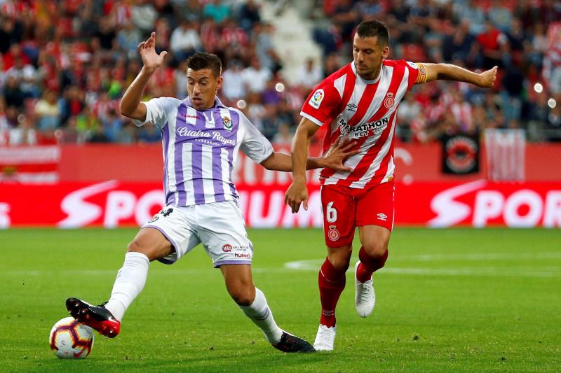 Fotos: Las mejores imágenes del partido Girona-Valladolid