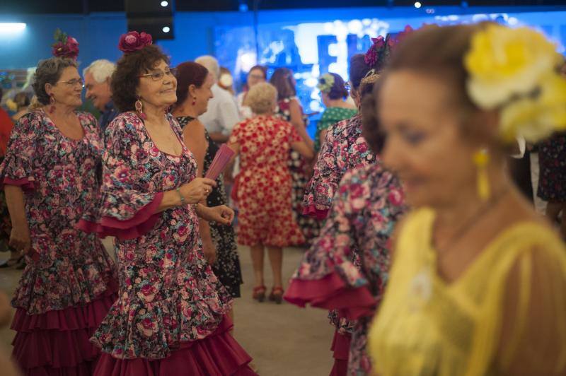 Ambiente en el Cortijo de Torres de noche