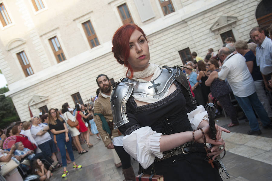 Fotos: La Cabalgata Histórica cierra la Feria de Málaga 2018