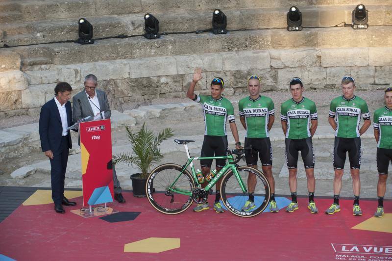 Presentación de la prueba en el Teatro Romano