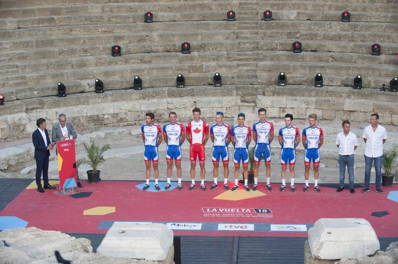 Presentación de la prueba en el Teatro Romano