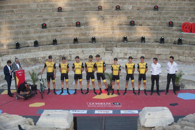 Presentación de la prueba en el Teatro Romano