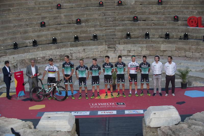 Presentación de la prueba en el Teatro Romano