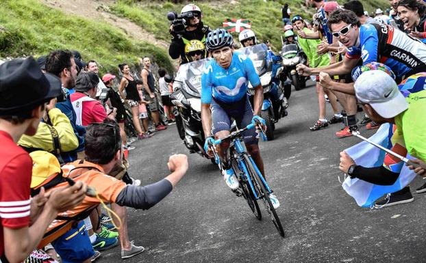 Nairo Quintana, en la última edición del Tour de Francia. 