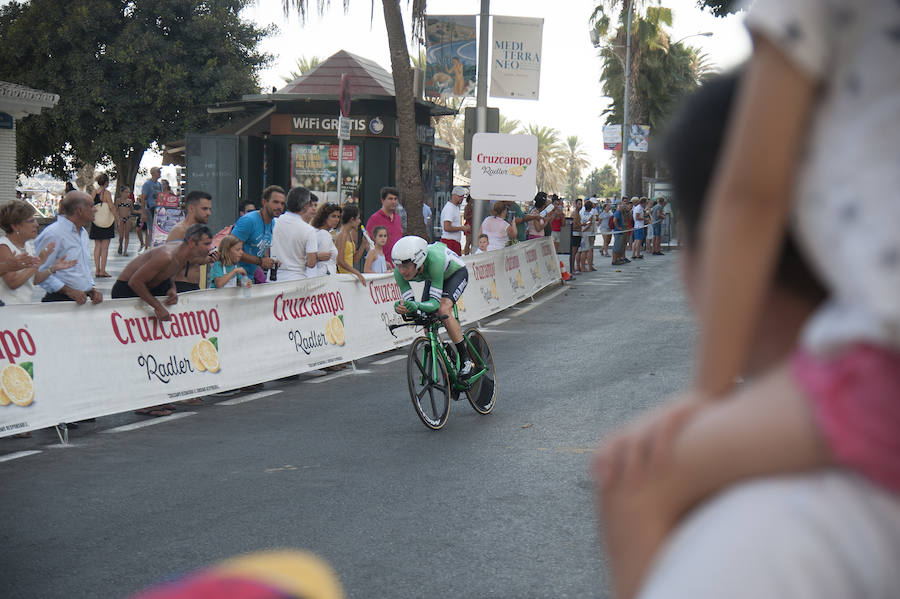 Málaga es protagonista en la Vuelta Ciclista España 2018. La etapa inicial y hasta otras tres tocan tierras malagueñas en una edición en la que hasta la canción oficial es de una malagueña. Aquí recogemos las mejores imágenes del paso por Málaga