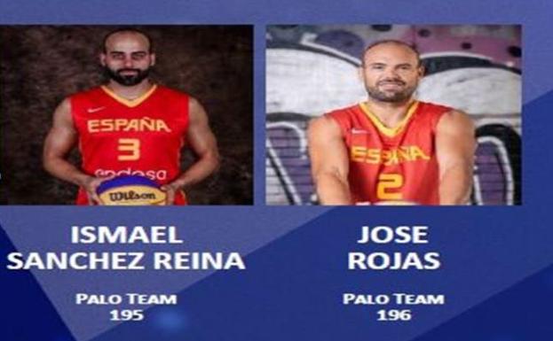 Los malagueños Ismael Sánchez y José Rojas convocados por la selección de 3x3