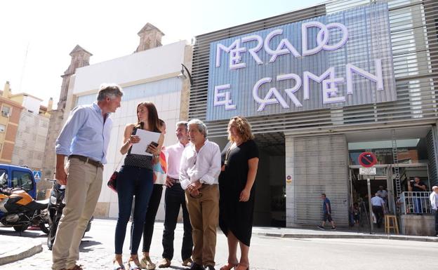 El mercado del Carmen estrena videovigilancia y una sala de lactancia