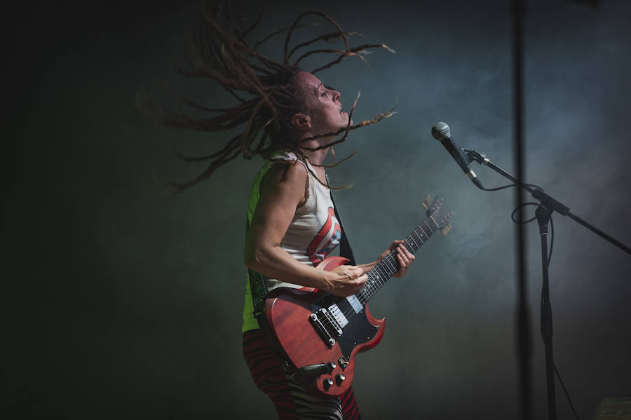 Ambiente y actuaciones en el Auditorio Blas Infante en el balcón del Tajo de Ronda