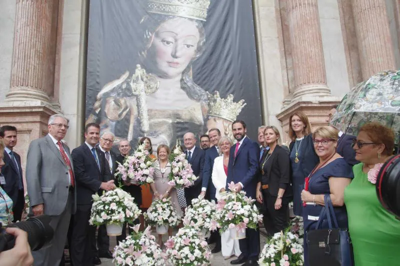 La probabilidad de lluvias en la capital prevista por Aemet ha llevado a la Hermandad de Santa María de la Victoria a suspender la procesión hasta el Santuario 