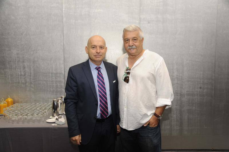 El desayuno-coloquio en colaboración con la Fundación Cajasol se celebró en el Hotel Barceló