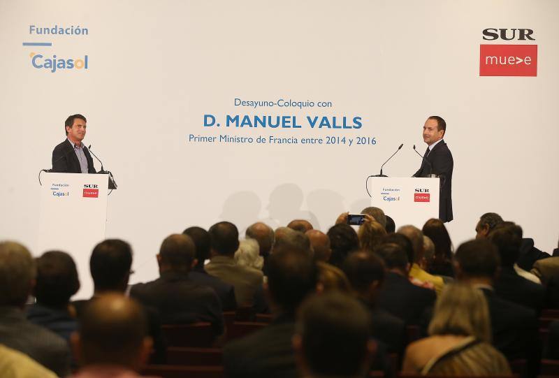 El desayuno-coloquio en colaboración con la Fundación Cajasol se celebró en el Hotel Barceló