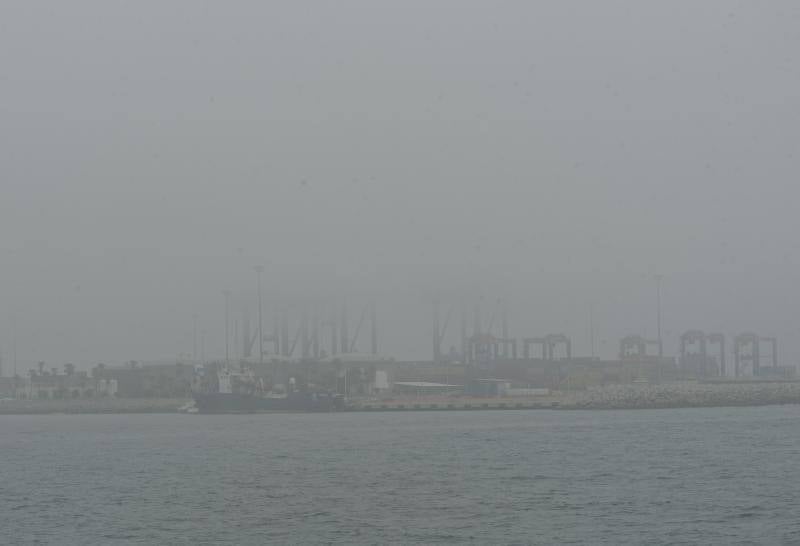 También se llama boria o niebla de advección, y se produce por una diferencia de notable entre la temperatura del agua del mar y la del aire