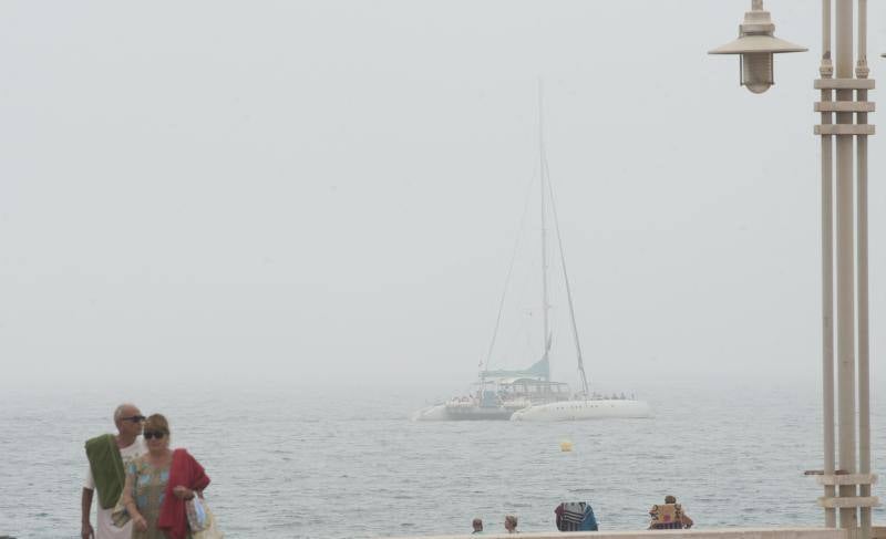También se llama boria o niebla de advección, y se produce por una diferencia de notable entre la temperatura del agua del mar y la del aire