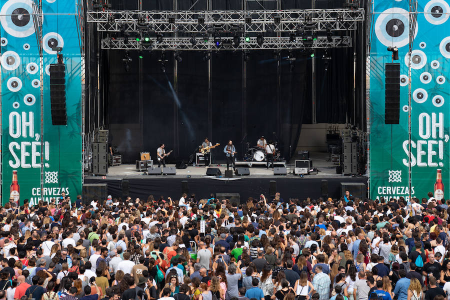 Los Planetas, Iván Ferreiro, Sidonie, La Casa Azul y Coque Malla actuaron en el Auditorio