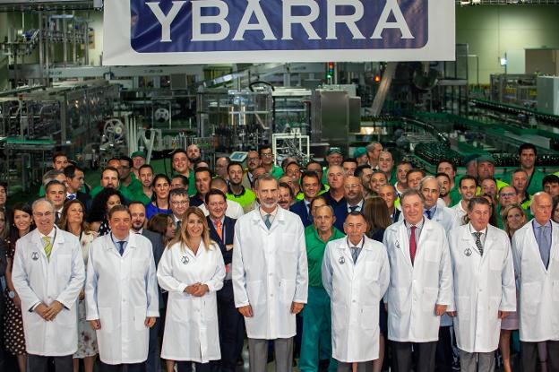 FELIPE VI INAUGURA LA NUEVA PLANTA DE YBARRA