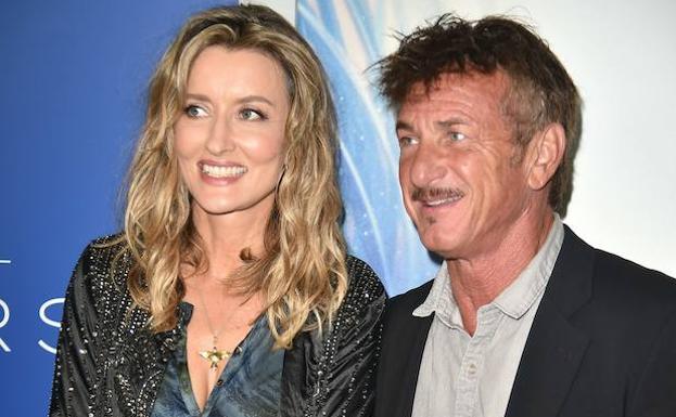 Natascha McElhone y Sean Penn.