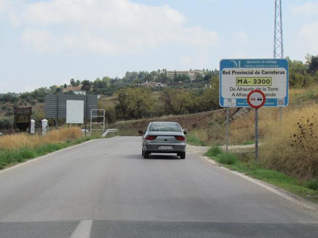 La conexión entre Alhaurín de la Torre y Alhaurín el Grande es una de las carreteras afectadas.