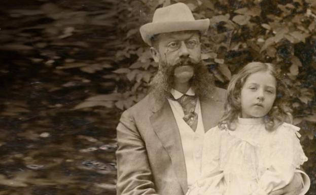 Emil Jellinek y su hija Mercedes.