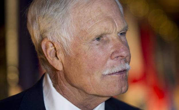 Foto de archivo del magnate estadounidense Ted Turner.