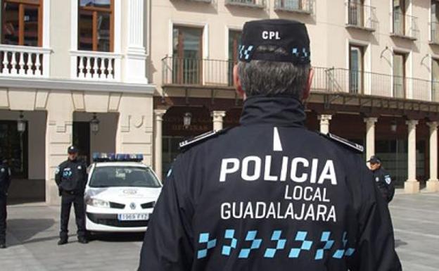 Agentes de la Policía Local de Guadalajara